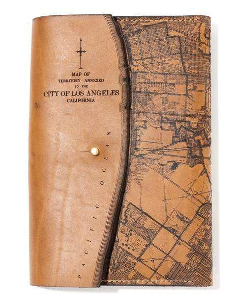 Leather Map Journals