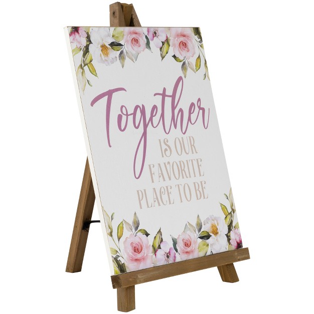 Wooden Tabletop Sign 11 quot