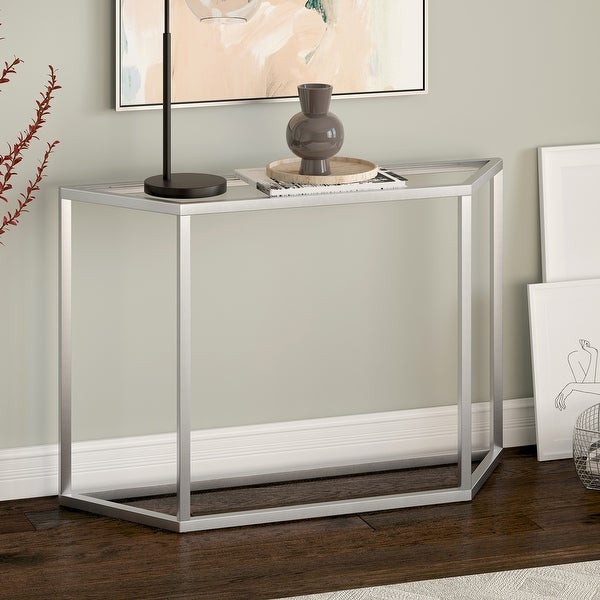 Levi Glam Metal Console Table