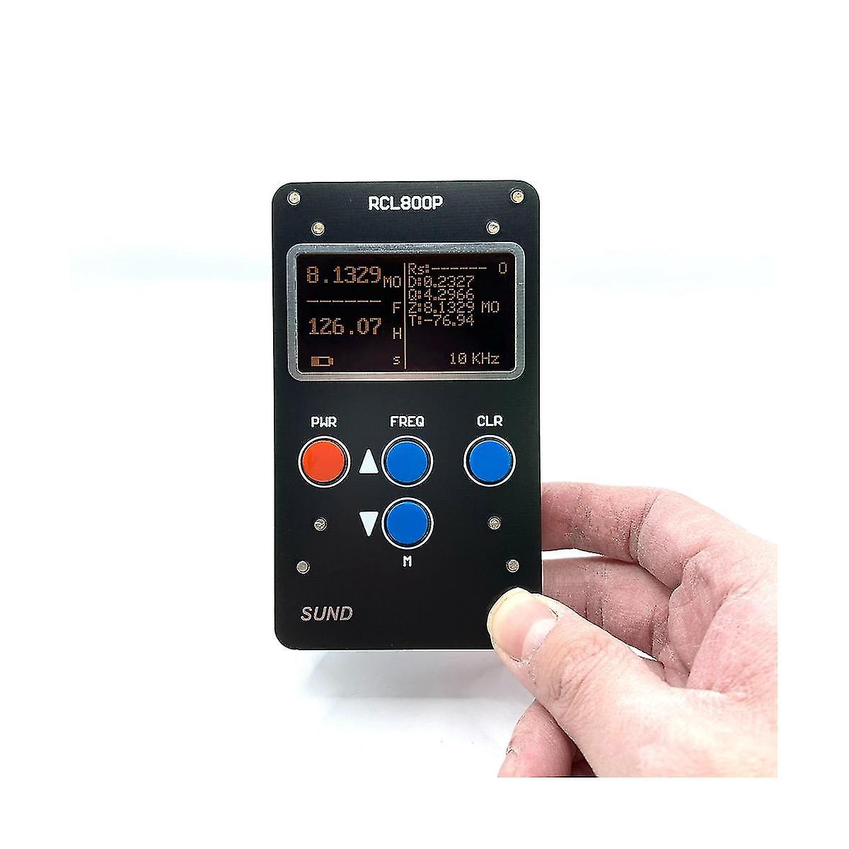 Rcl800p Mini Handheld Inductance Meter Ultra-thin Precision Digital Resistance Esr Meter Tester