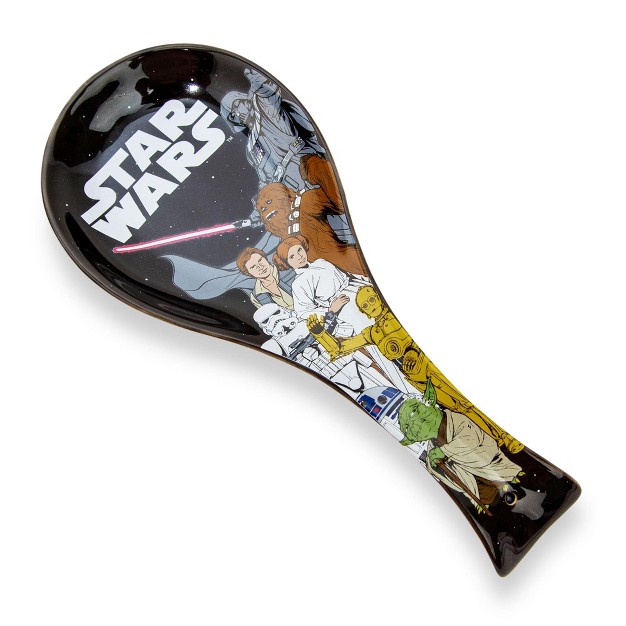 Silver Buffalo Star Wars Original Trilogy Characters Ceramic Spoon Rest Holder