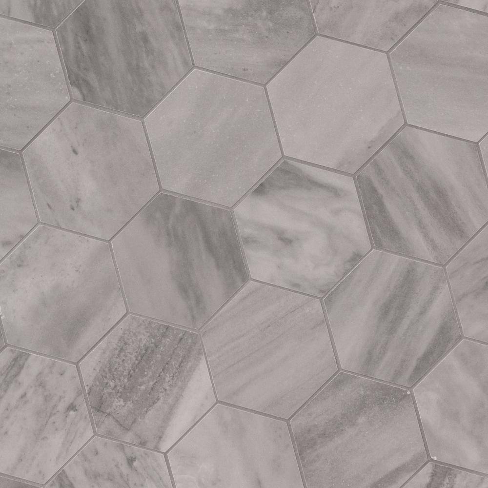 MSI Ader Botticino Hexagon 11.8 in. x 12 in. Matte Porcelain Floor and Wall Tile (7.92 sq. ft.Case) NEDEBARHEX