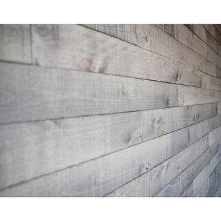 12 in. x 4 in. x 4 ft. Poplar Weathered Board (8-Pack) 27827