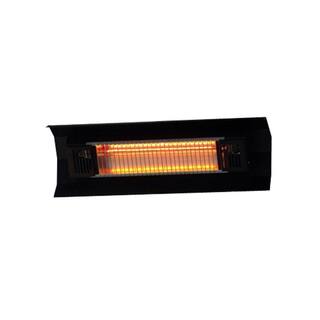 Fire Sense 1500-Watt Black Wall Mounted Infrared Electric Patio Heater 60460