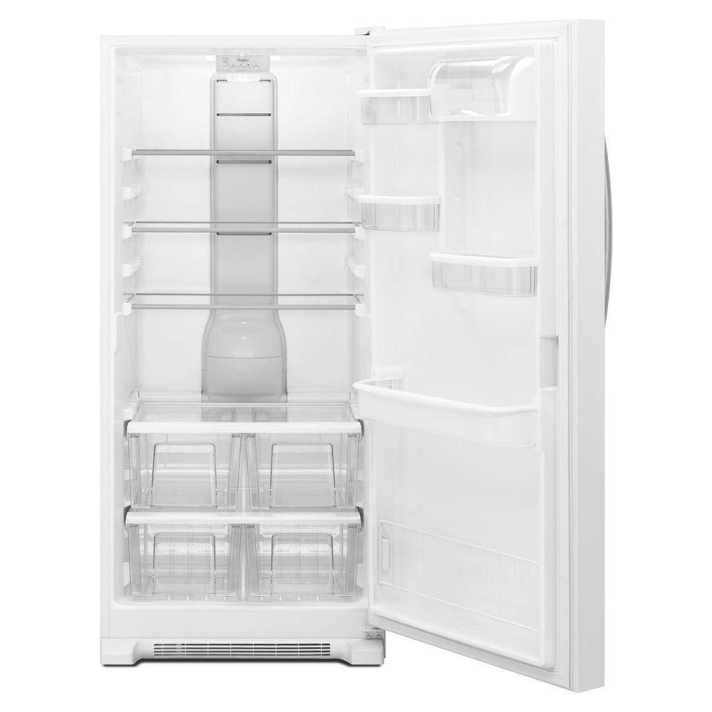 Whirlpool 17.7 cu. ft. SideKicks Freezerless Refrigerator in Monochromatic Stainless Steel WSR57R18DM