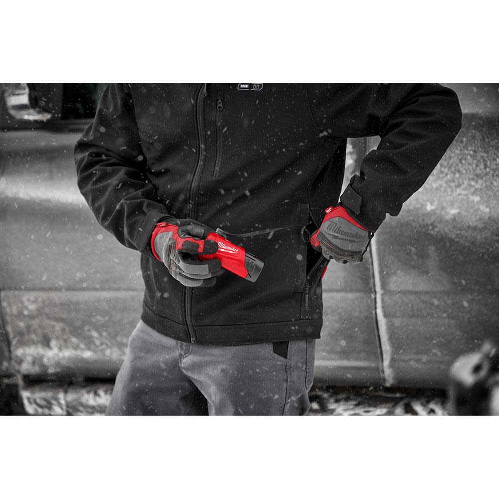 Milwaukee M12 Heated TOUGHSHELL Jacket Kit Black Small