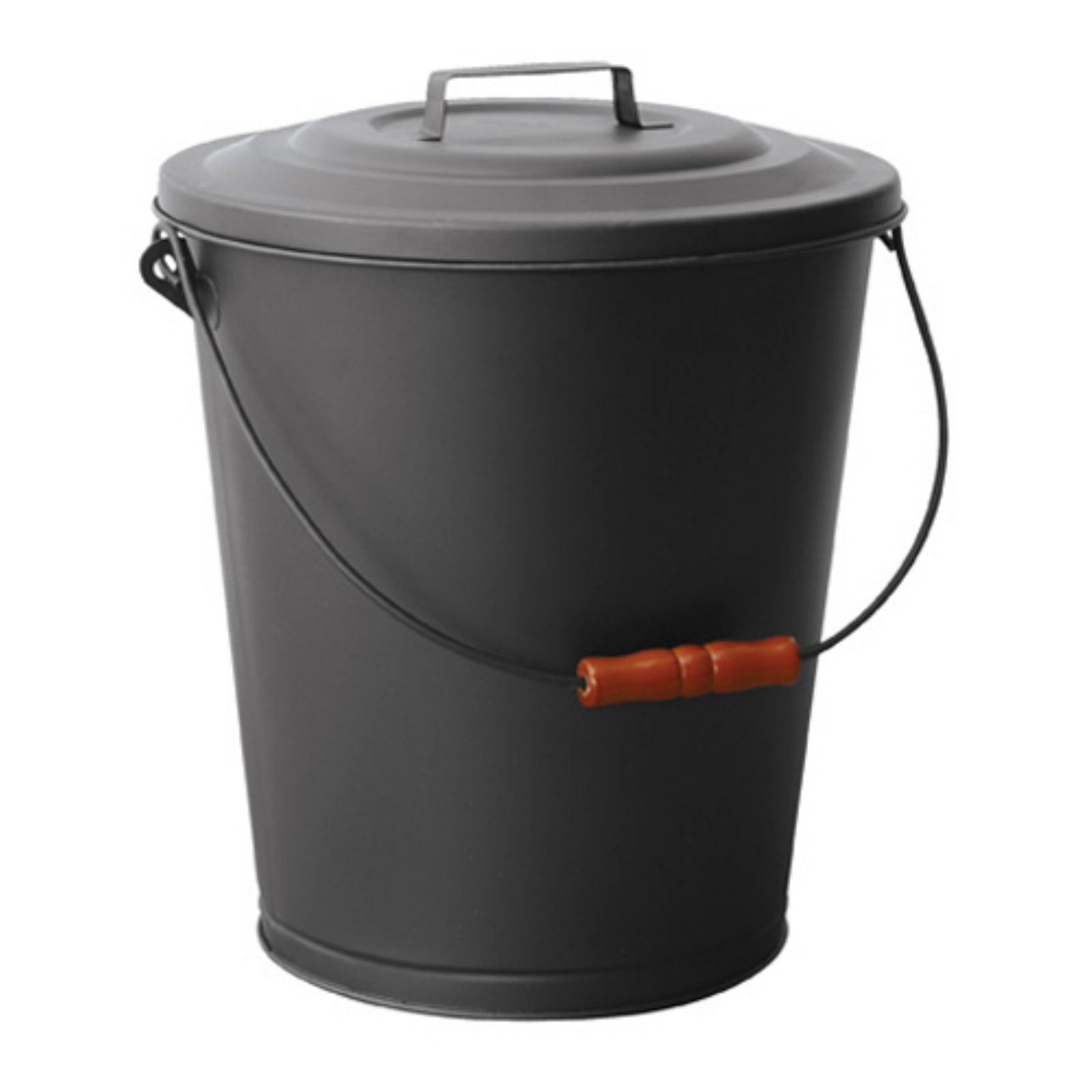 Uniflame Black Ash Bin with Lid