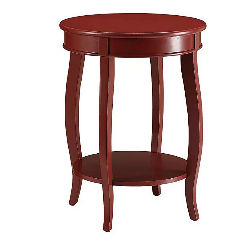 Trendy Side Table， Red