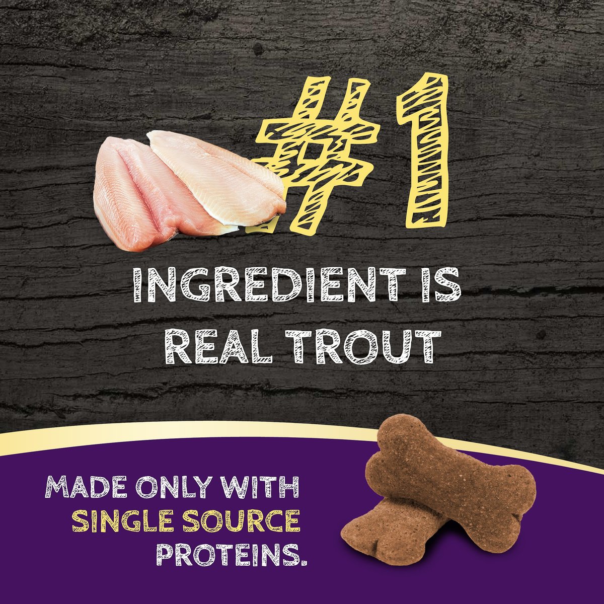 Zignature Trout Formula Ziggy Bars Biscuit Dog Treats