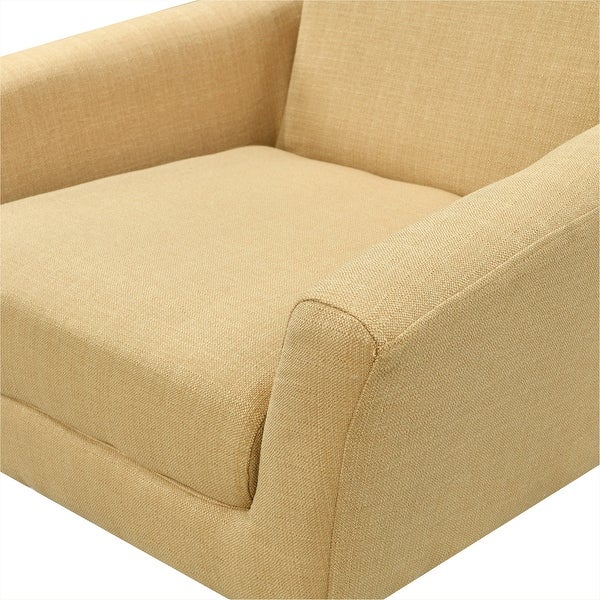 Upholstered Fabric Accent Chair