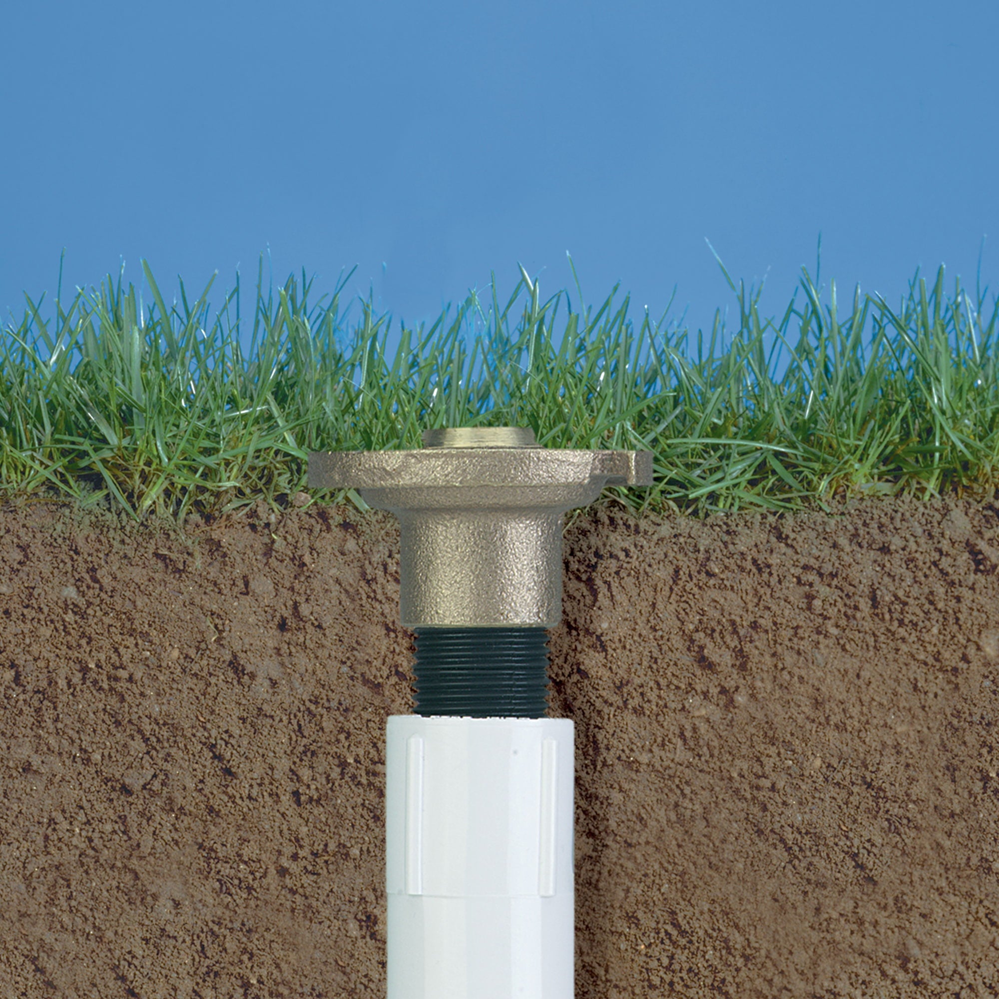 Orbit Irrigation Poly Irrigation Cut-off Riser Fitting for Underground Sprinklers Systems