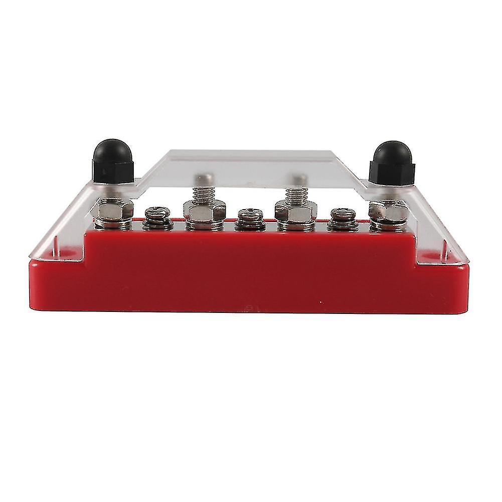 Positive Negative Bus Bar Battery Power Distribution Block 4 X M6 Car Terminal Block Studs 3 X Term