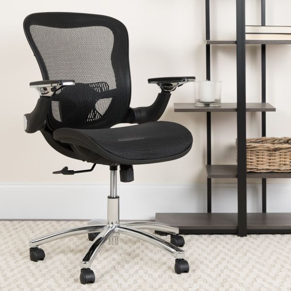 Flash Furniture Mid-Back Mesh Executive Swivel Office Chair