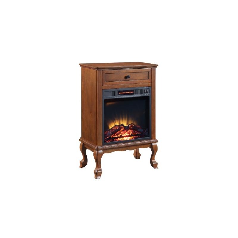 Walnut Eirene Fireplace