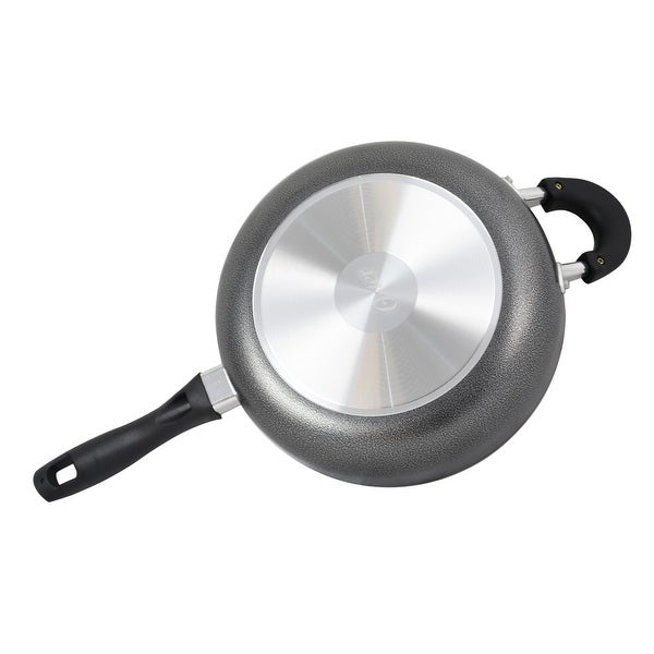 10.25 Inch Aluminum Saute Pan with Lid in Ash