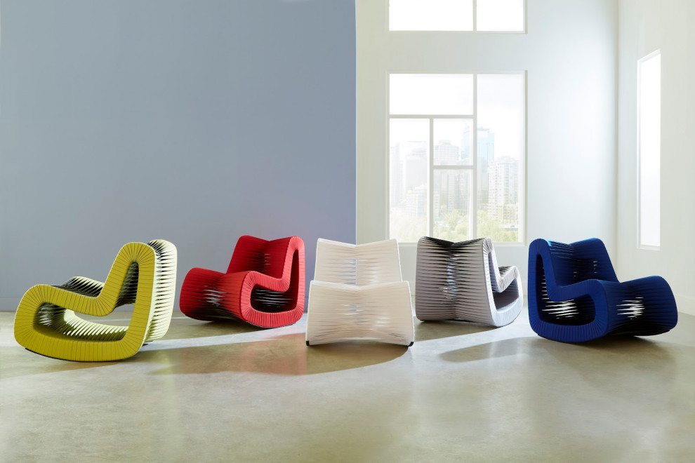 Seat Belt Rocking Chair   Contemporary   Rocking Chairs   by HedgeApple  Houzz