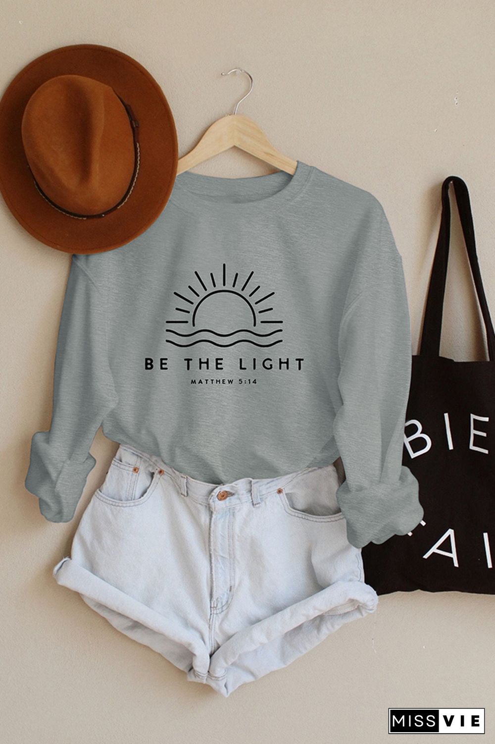 Be The Light,Mathew 5:14 Sweatshirt Wholesale