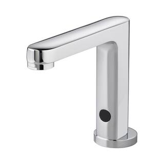 American Standard Moments Selectronic DC Powered Single Hole Touchless Bathroom Faucet 0.5 gpm in Polished Chrome 2506155.002