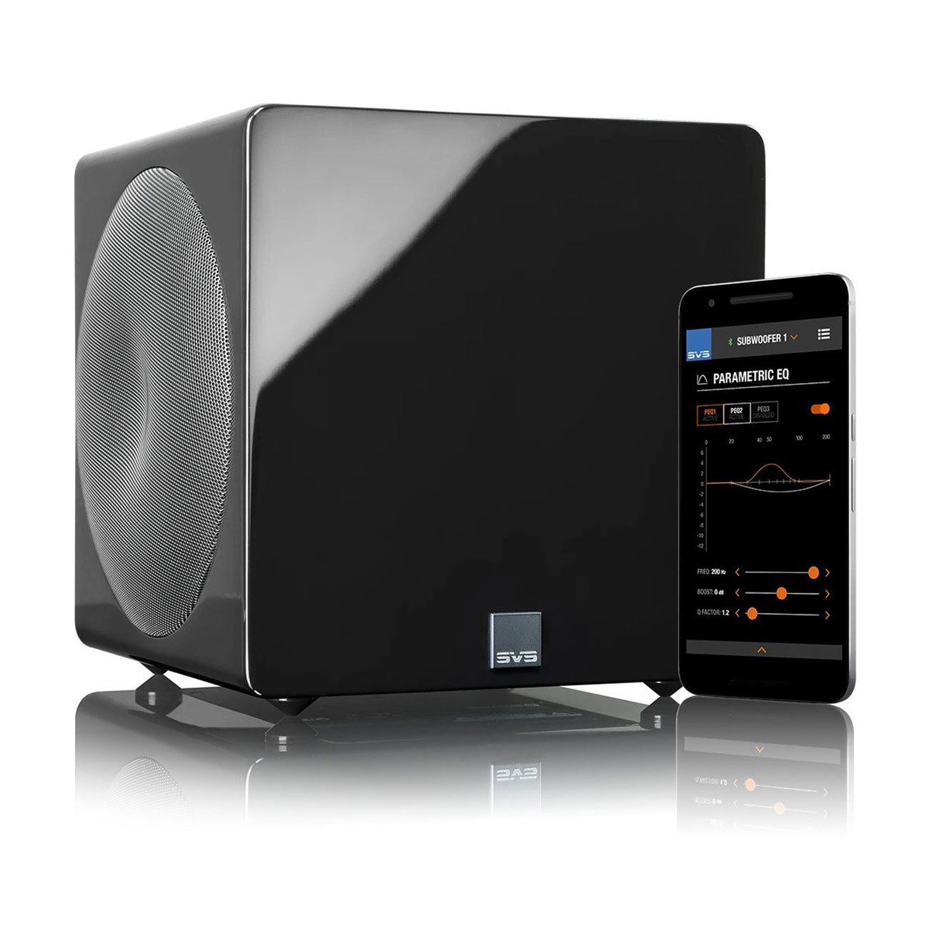 SVS 3000 Micro Piano Gloss Black Subwoofer