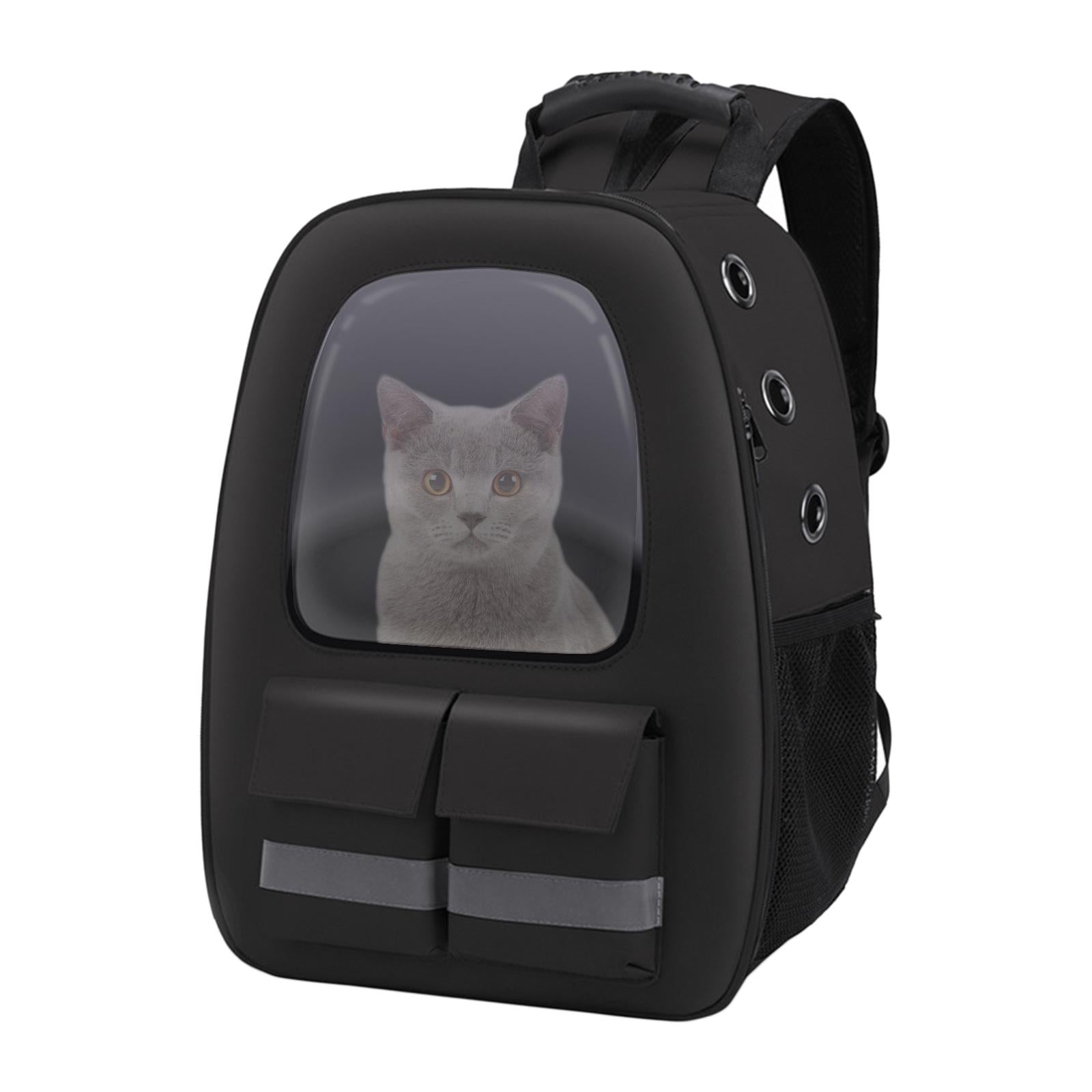 2pcs Cat Carrier Backpack Airline Approved Pet Backpack for Cat and Small Dog