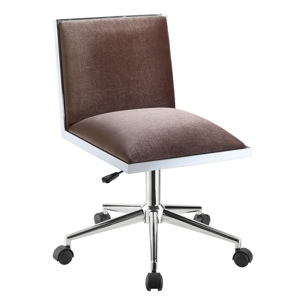 Ceto Contemporary Fabric Height Adjustable Office Desk Chair by Furniture of America