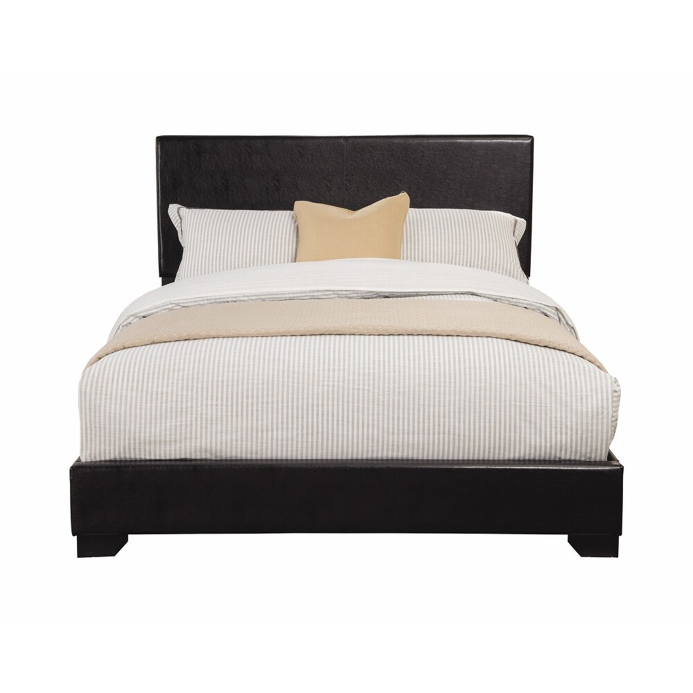 Clara Casual Upholstered Panel Bed