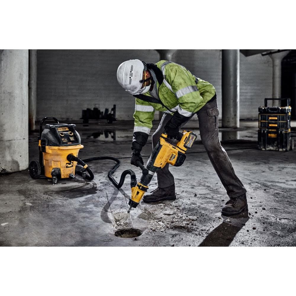 DEWALT 60V MAX Chipping Hammer Kit 22 lb. Cordless SDS MAX DCH892X1 from DEWALT