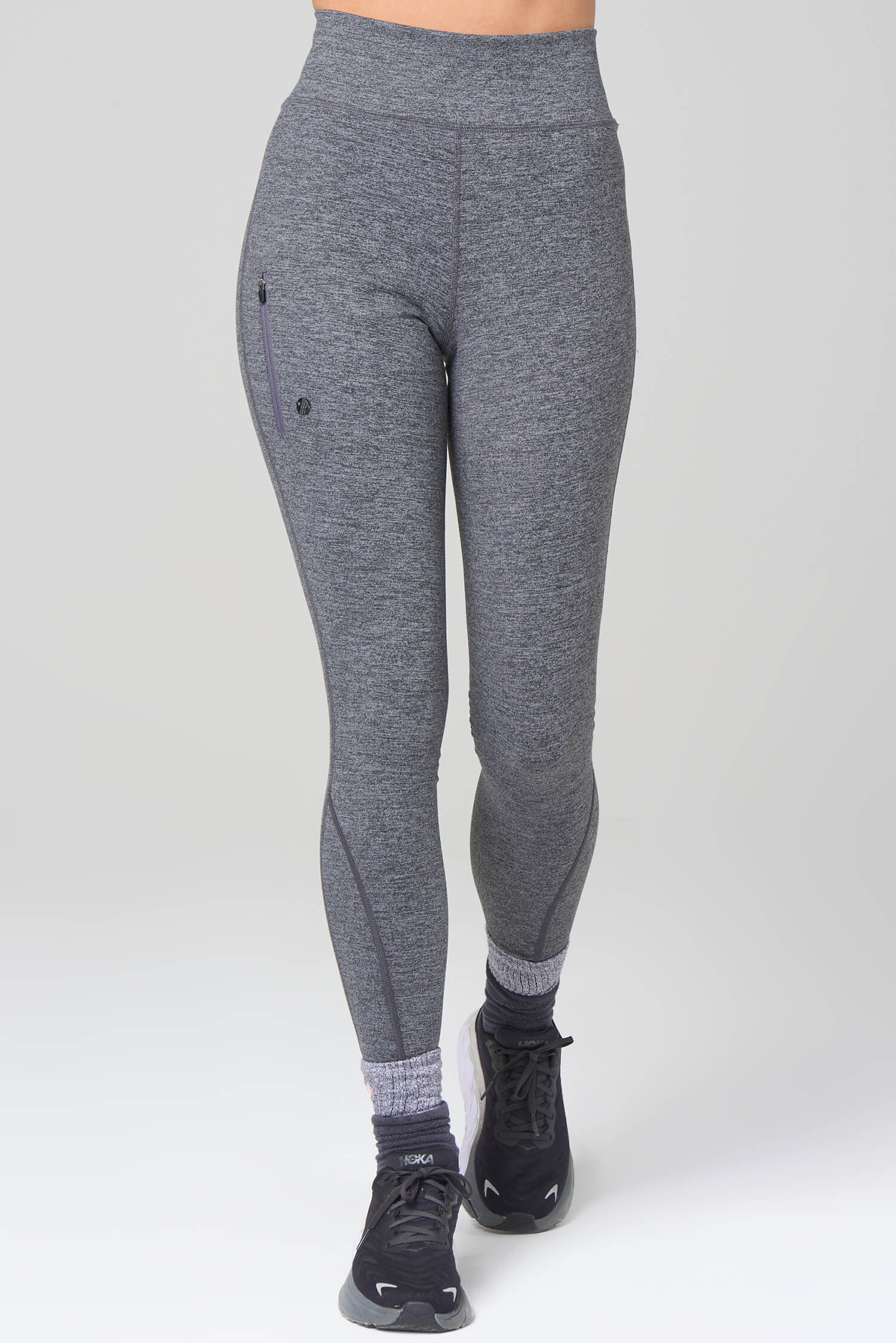 Thermal Outdoor Leggings - Charcoal