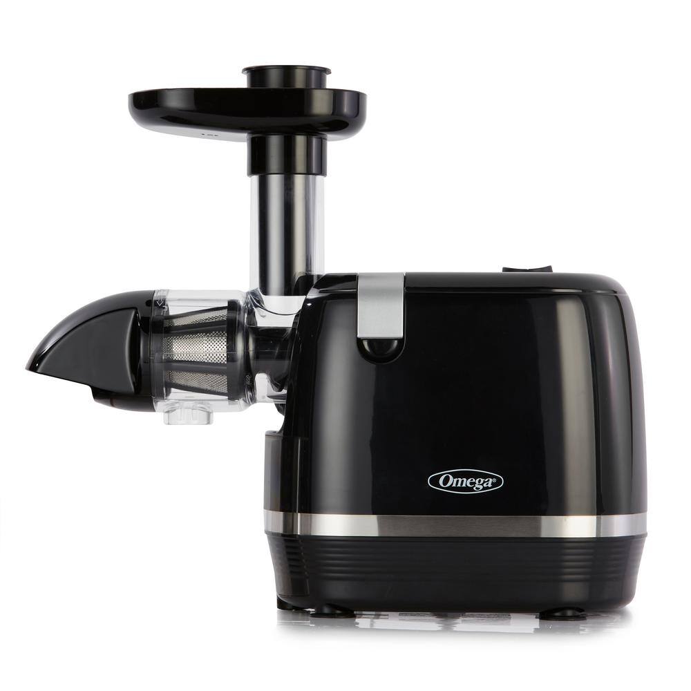 Omega Cold Press Black 365-Juicer Slow Masticating Juice Extractor H3000R