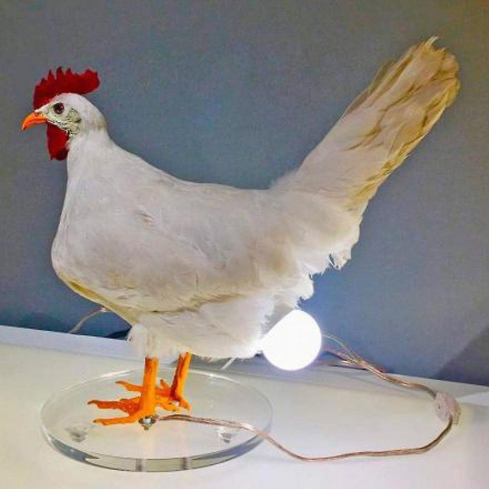 Household Easter Home Decor Simulated Animal Chicken Eggs Lamp Taxider