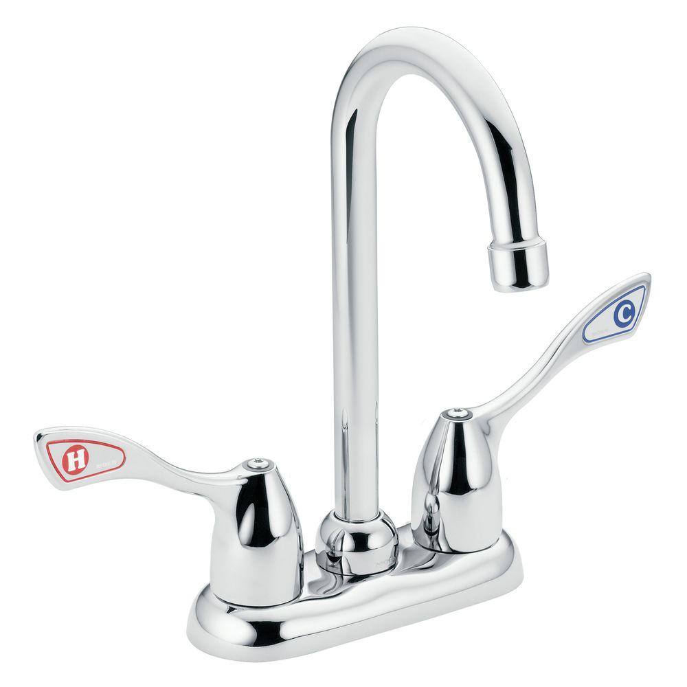 MOEN M-Bition 2-Handle Bar Faucet in Chrome 8938