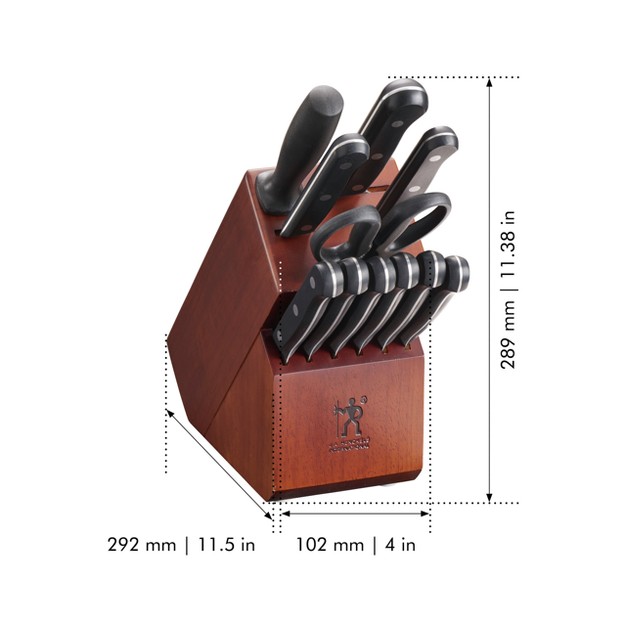 Henckels Solution 12 pc Knife Block Set