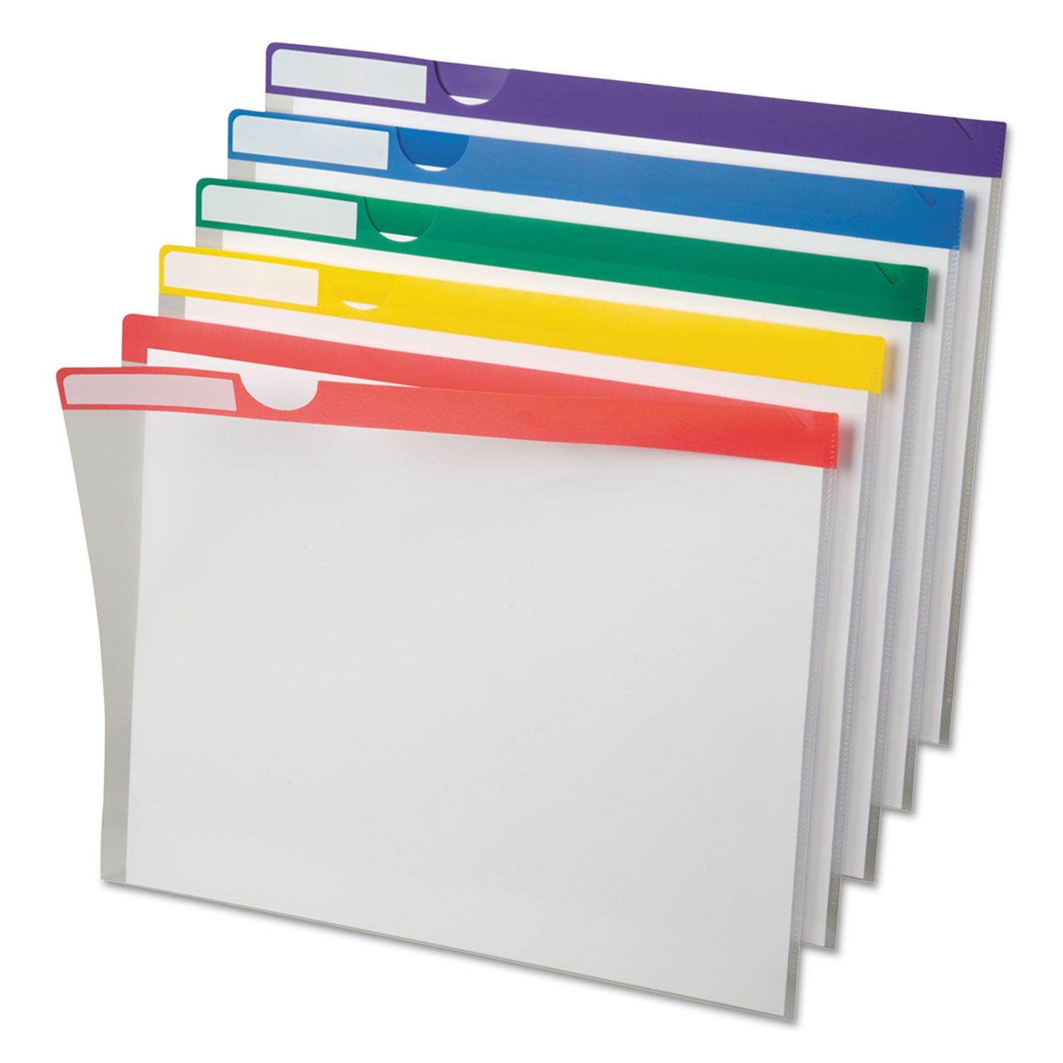 Clear Poly Index Folders by Pendaflexandreg; PFX50981