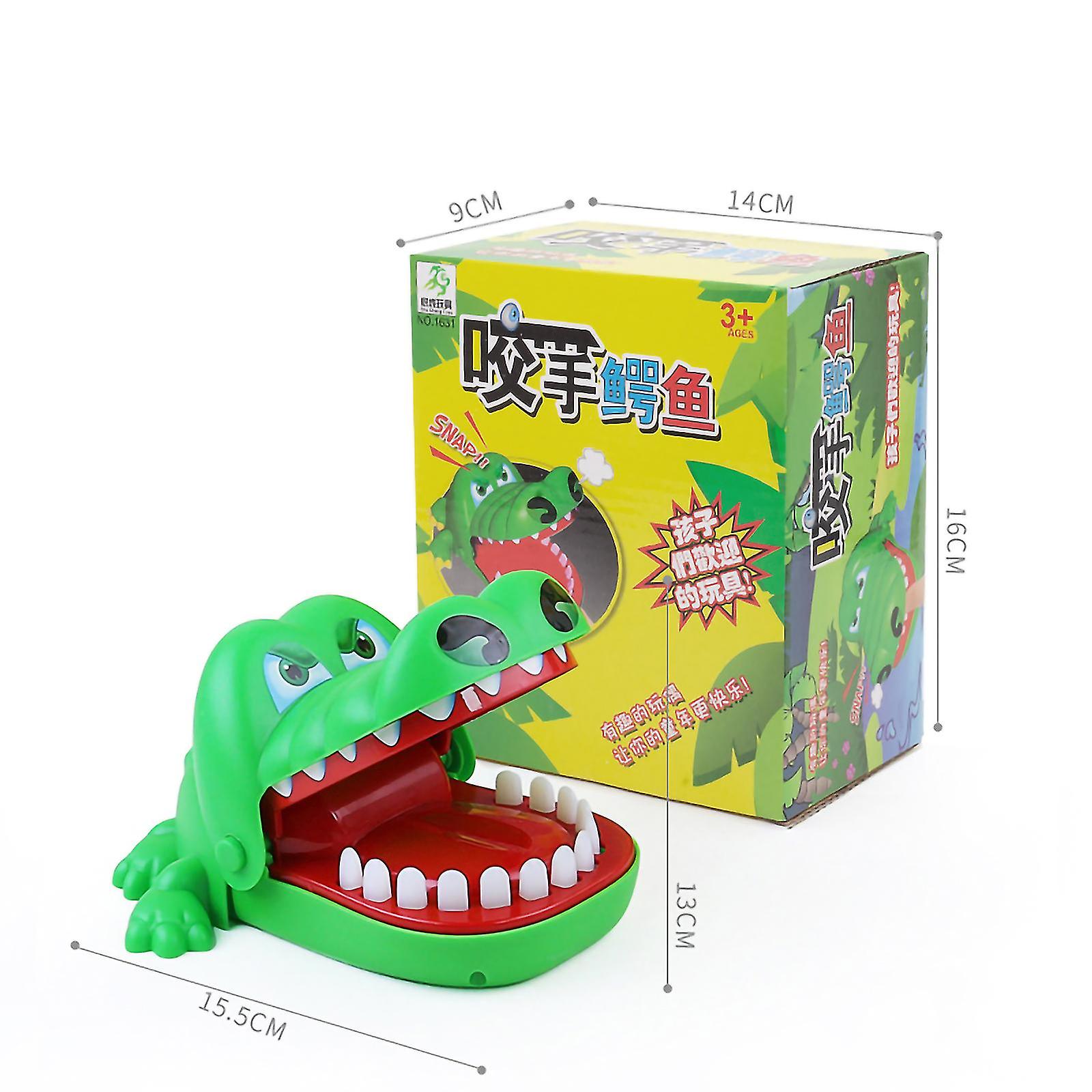 Toys Bite Finger For Children Fashion Quality Hot Durable Plastic Crocodile New Tricky Decompression Game Christmas Gift