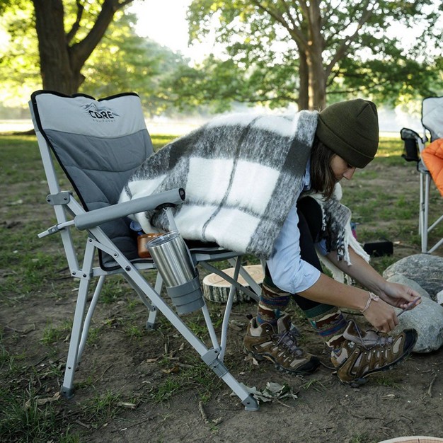 Core Equipment Padded Hard Arm Chair