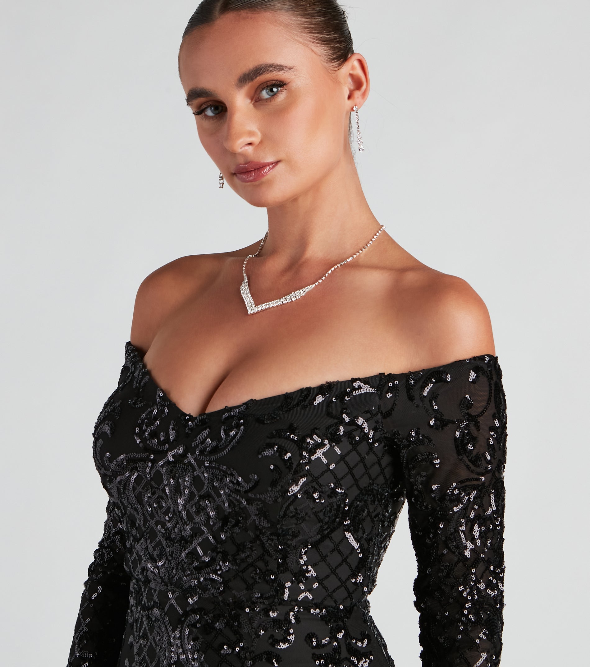 Maddie Off-The-Shoulder Party Dress