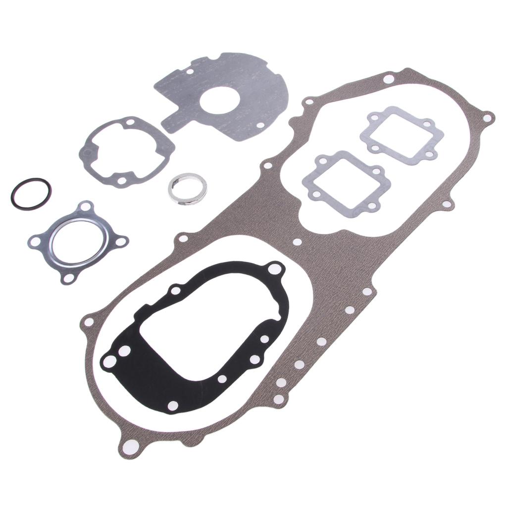 1 Set of Engine Gasket Set Engine Engine Parts Cylinder Head Gaskets for Jog 50cc 2-stroke Scooter