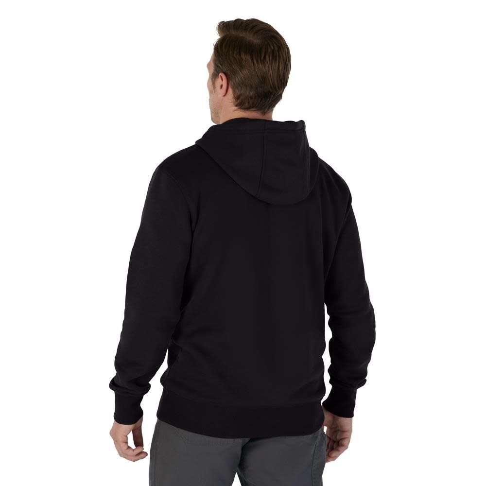 Milwaukee Midweight Pullover Hoodie Black 2X 351B-2X from Milwaukee