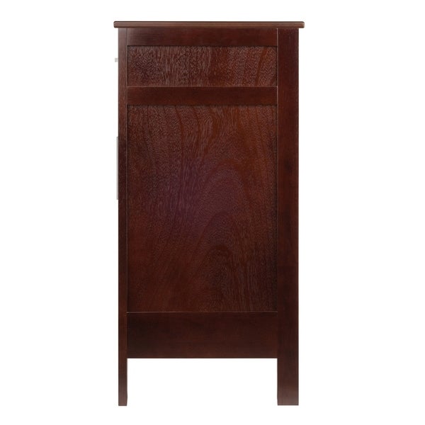 Winsome Gordon Solid and Composite Wood Buffet Cabinet/Sideboard in Cappuccino Finish