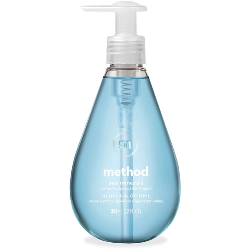 Method Products Inc. Method Products Gel Hand Wash | Sea Minerals， 12 oz Pump Bottle | MTH00162