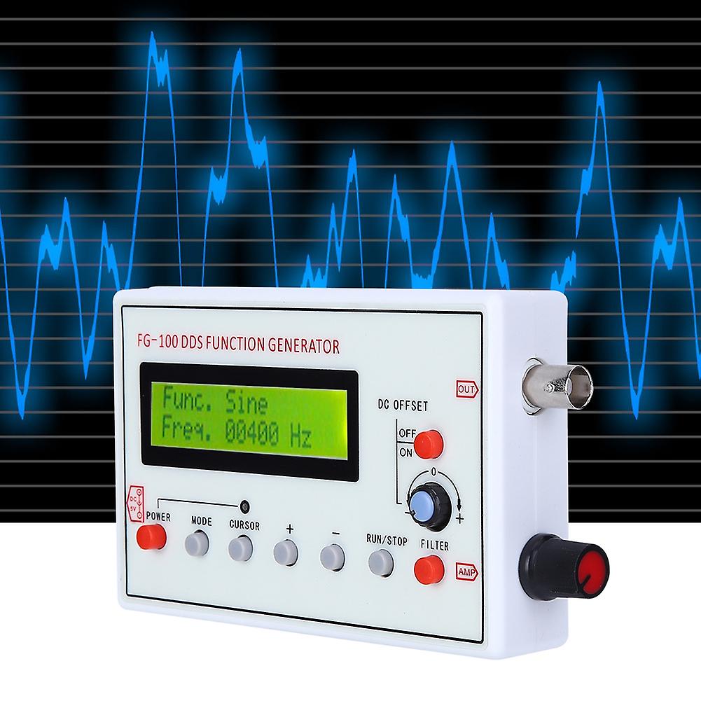 Fg??100 Dds Function Generator Sine Frequency 1hz??500khz Counter Signal Source Generator Meter