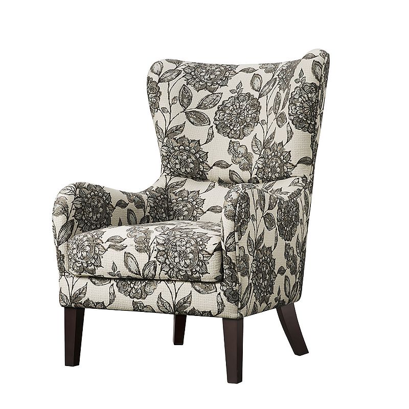 Madison Park Leda Swoop Wing Accent Chair