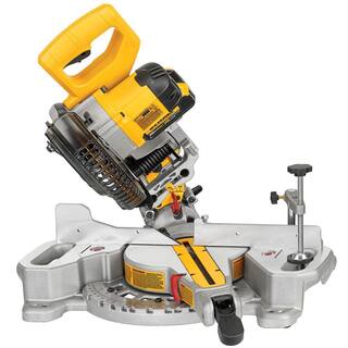 DW 20V MAX Lithium-Ion Cordless 7-14 in. Miter Saw and 20V MAX Lithium-Ion Cordless Brushless Router (Tools Only) DCS361M1W600