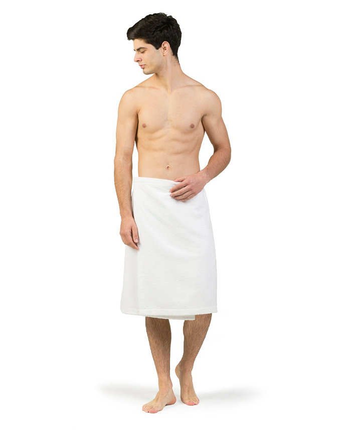 Linum Home Men's Terry Bath Wrap