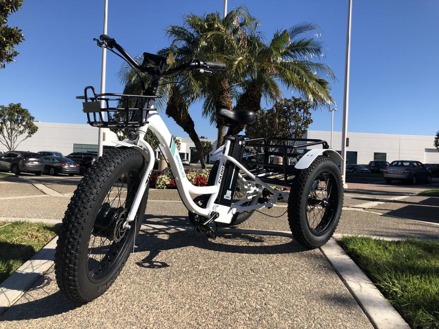 Emojo Caddy Step Thru 48V 500W  Fat Tire Electric Trike