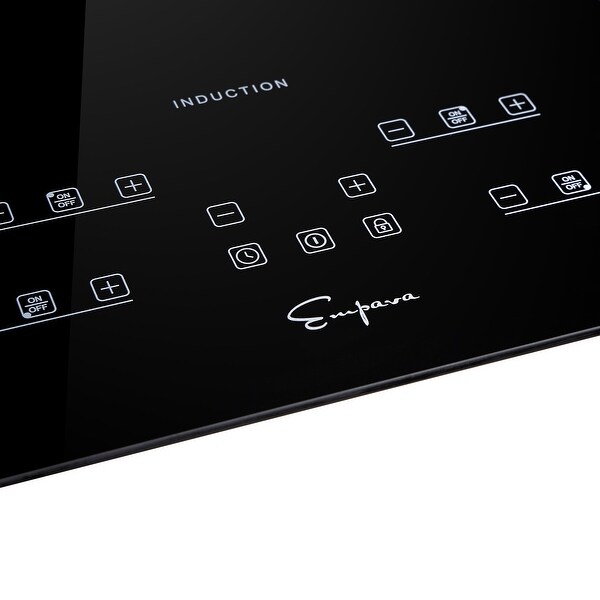 30-in Induction Cooktop with 4 Elements including 3，700-Watt Element