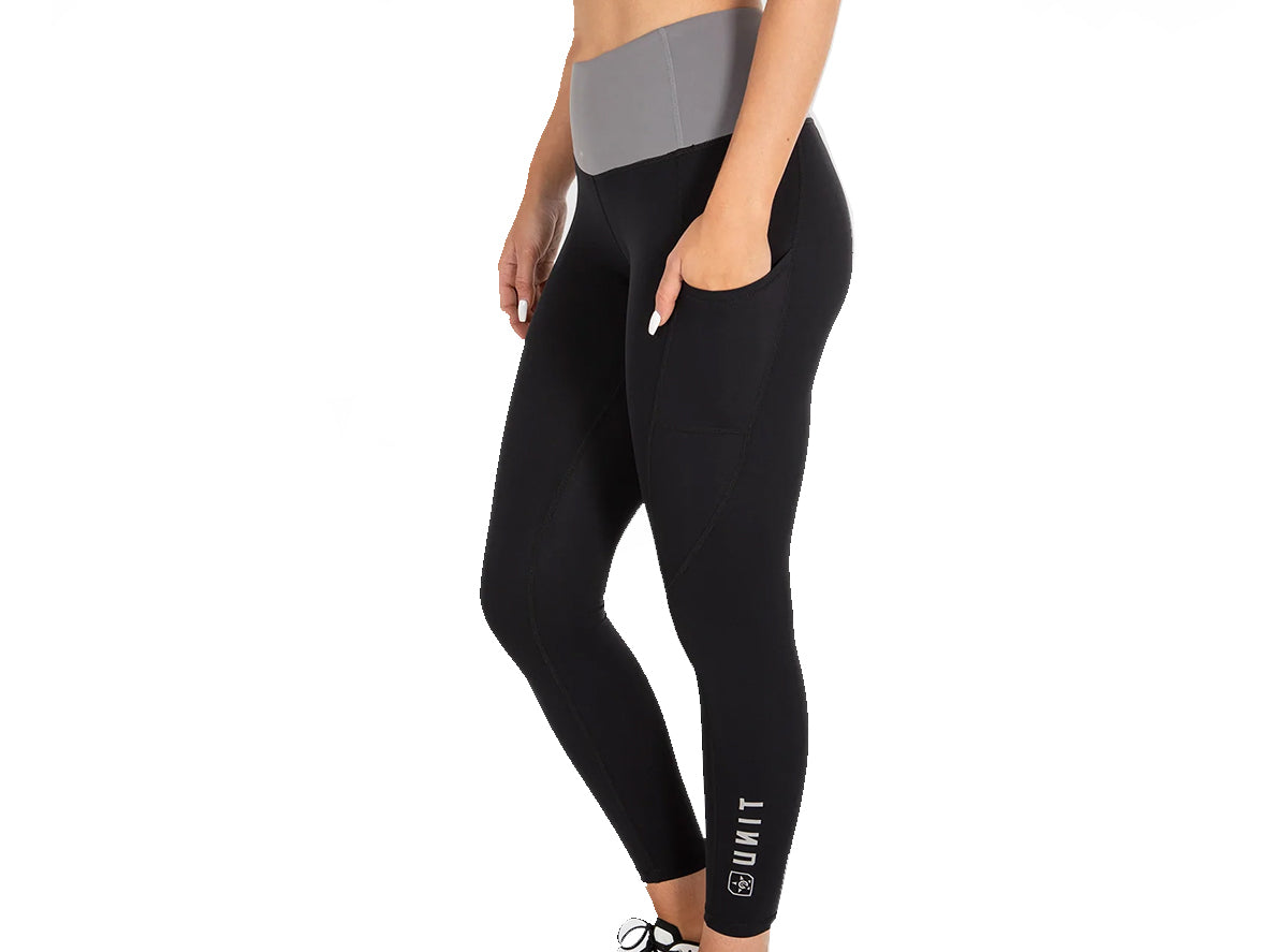Unit Energy Active Leggings - Womens - Black-Gray
