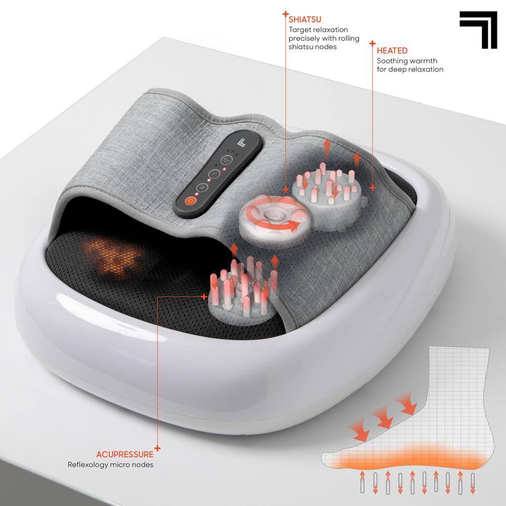 Sharper Image 3-Speed Massager Acupoint Foot Multipoint Acupressure 1012646