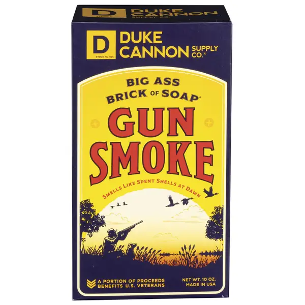 Duke Cannon Big Ass Brick of Soap， Gun Smoke