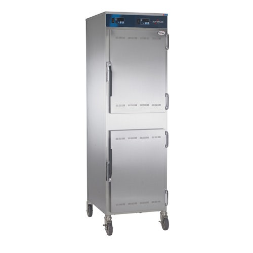 Alto-Shaam 1000UP Halo Heat Heated Holding Cabinet， Mobile， Double-Compartment， 208/240V， Door On Right